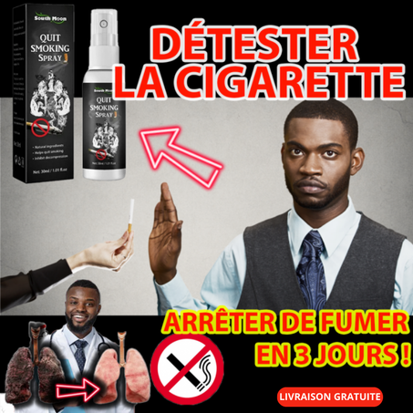 Spray Poumons Anti-Smoking 🚭🫁 : Respirez à Plein Poumons, Dites Adieu à la Cigarette !
