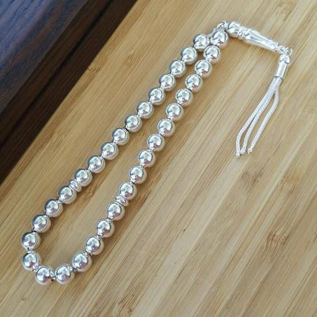 كورميط(تسبيح)فضة 925 ( نقرة ) صناعة تركية