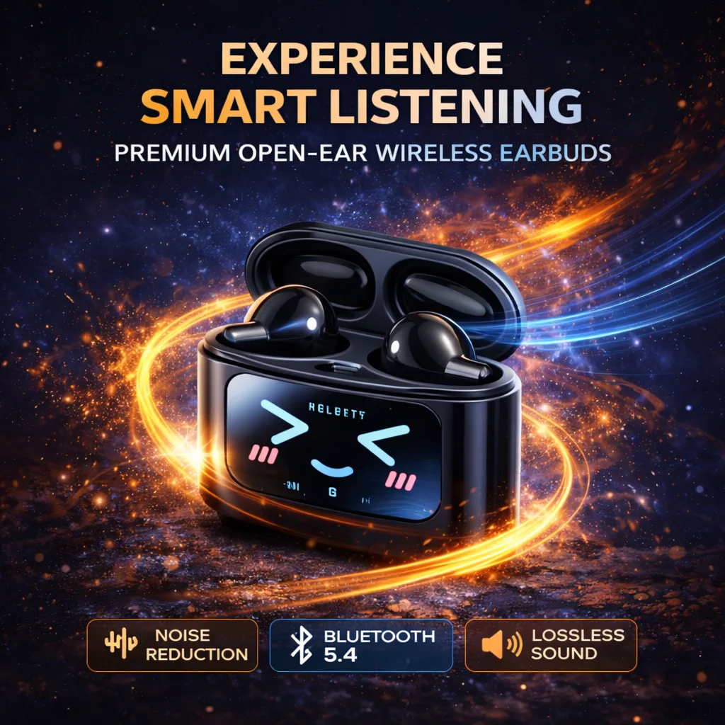 ✨LAST DAY ONLY 49% OFF🔥2025 New Smart Touchscreen Bluetooth Earbuds