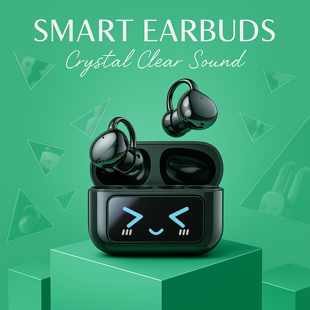 ✨LAST DAY ONLY 49% OFF🔥2025 New Smart Touchscreen Bluetooth Earbuds