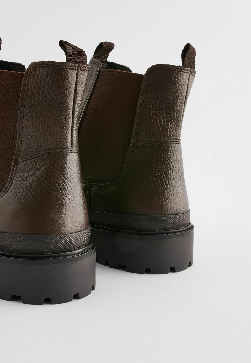 Bottines classiques – marron foncé