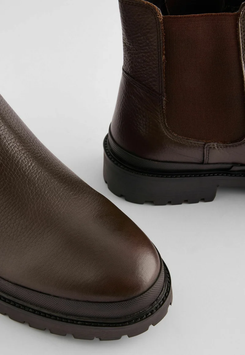 Bottines classiques – marron foncé