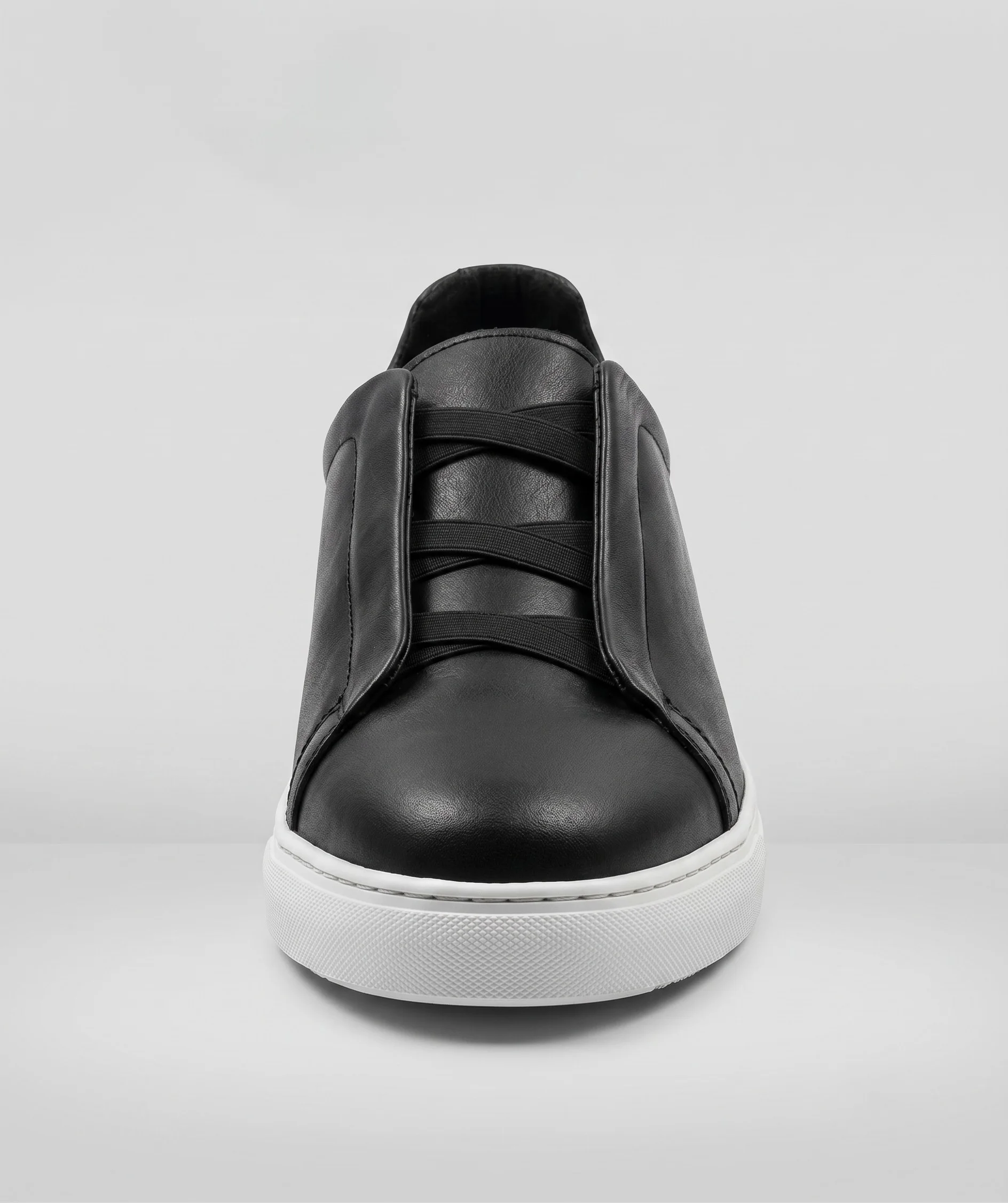 AISE — Sneaker Cuir Slip-On Élastique