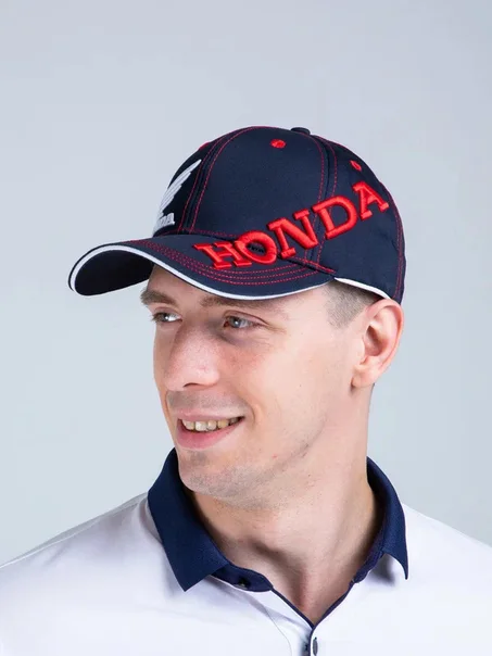 casquette honda bleu marine  2026 logo matrouze