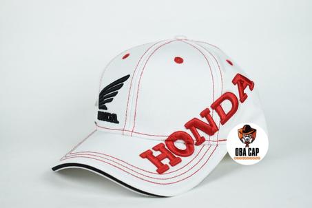 Casquette Honda blanche