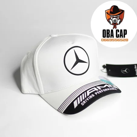 casquette mercedes  AMG  blanche 2025