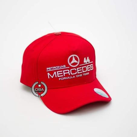 Casquette  Mercedes 44 rouge