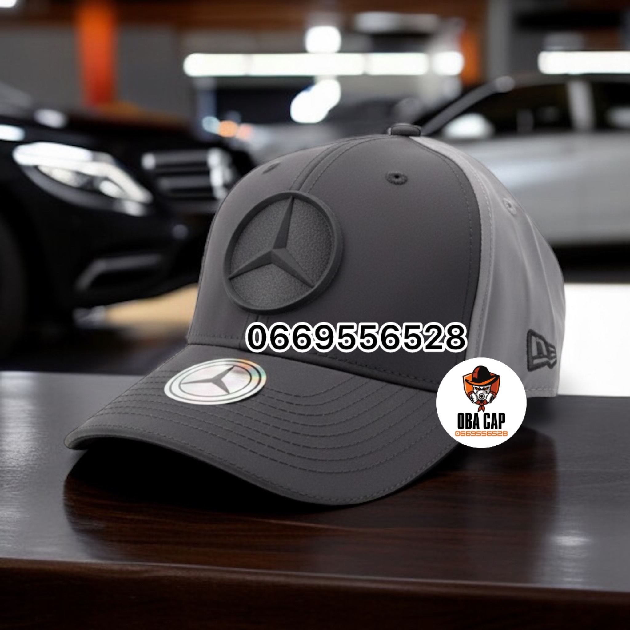نحن الافضل بشاهدتكم casquette mercedes noire et gris style sportif