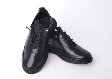 chaussure cuire  100 % orthopédique