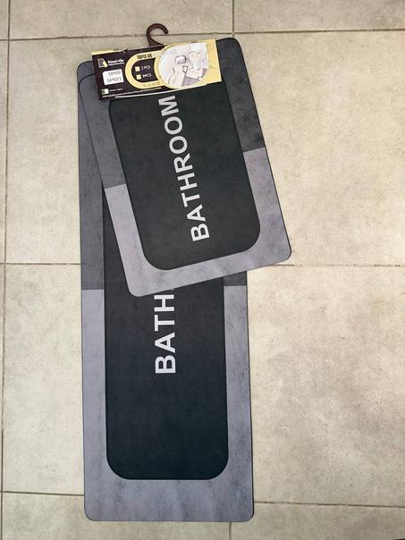 tapis anti dérapant 2 piéces (120/45) + (60/45)