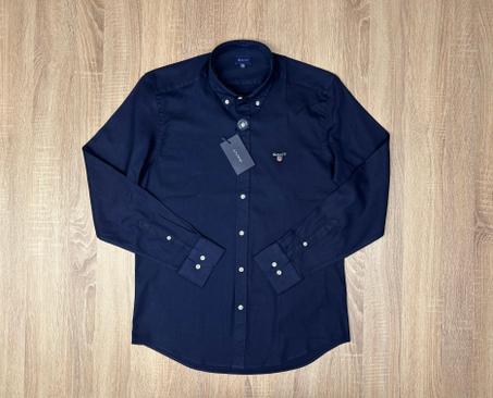 Chemise Simple Gant Bleu Marine