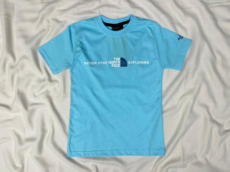 T-SHIRT THE NORTH FACE BLEU CIEL