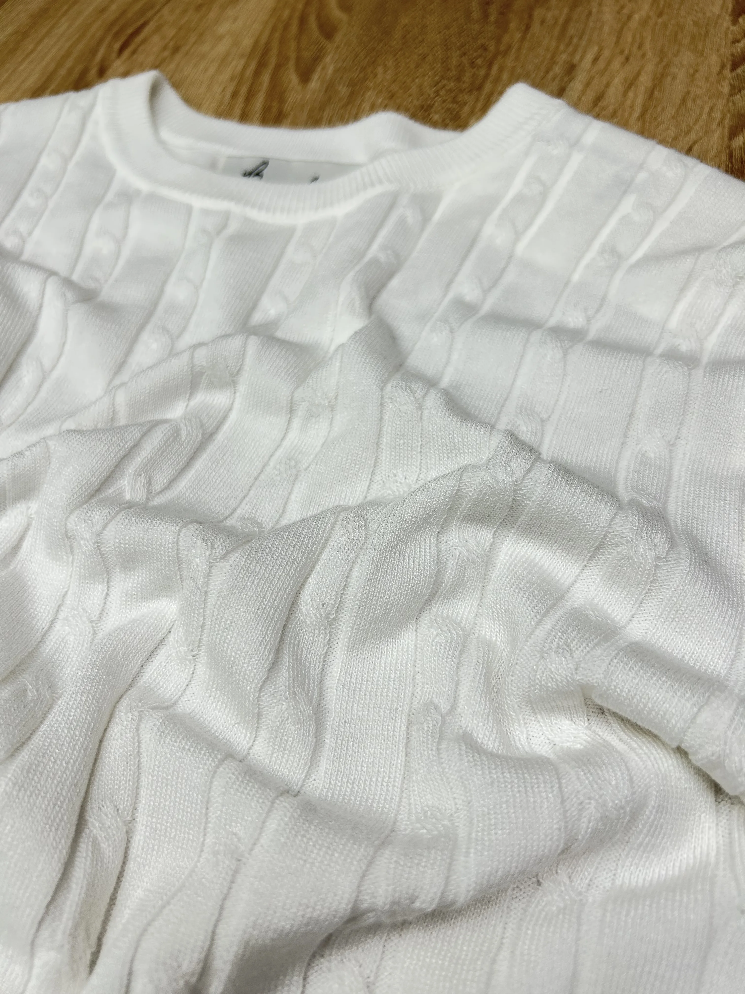 POLO BRUNO26 COL ROND BLANC