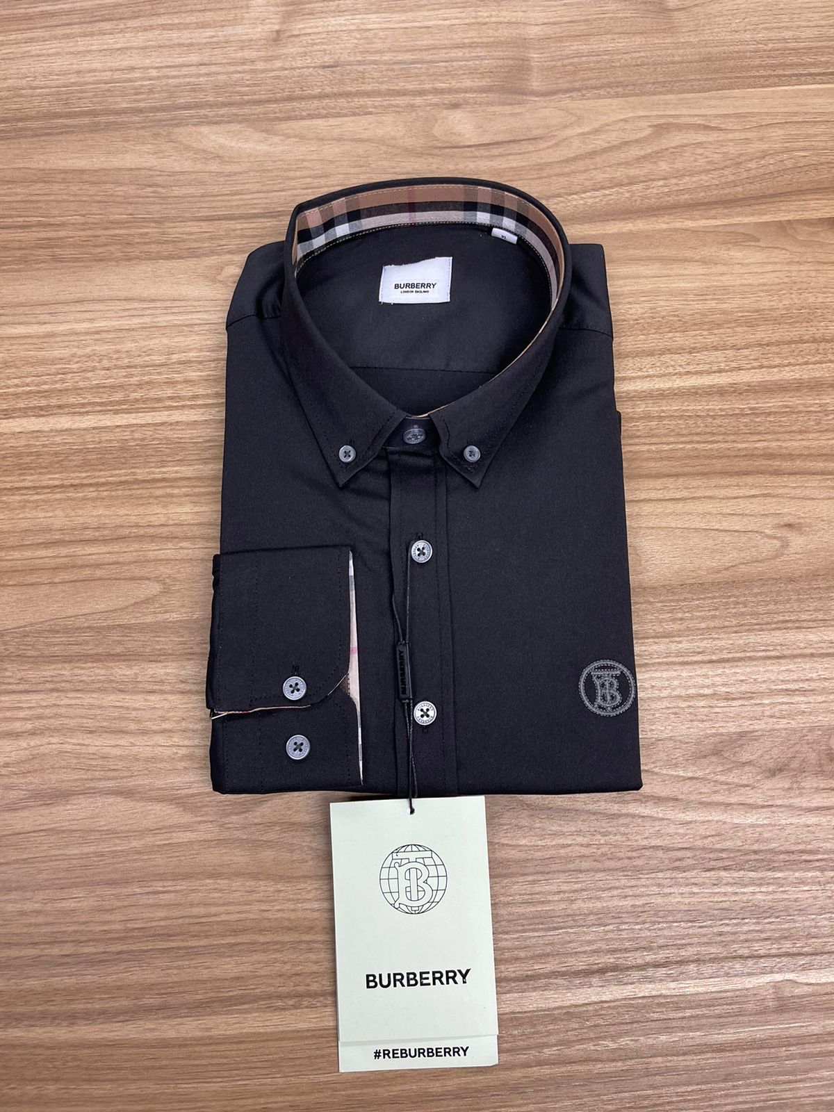 CHEMISE BURBERRY NOIR