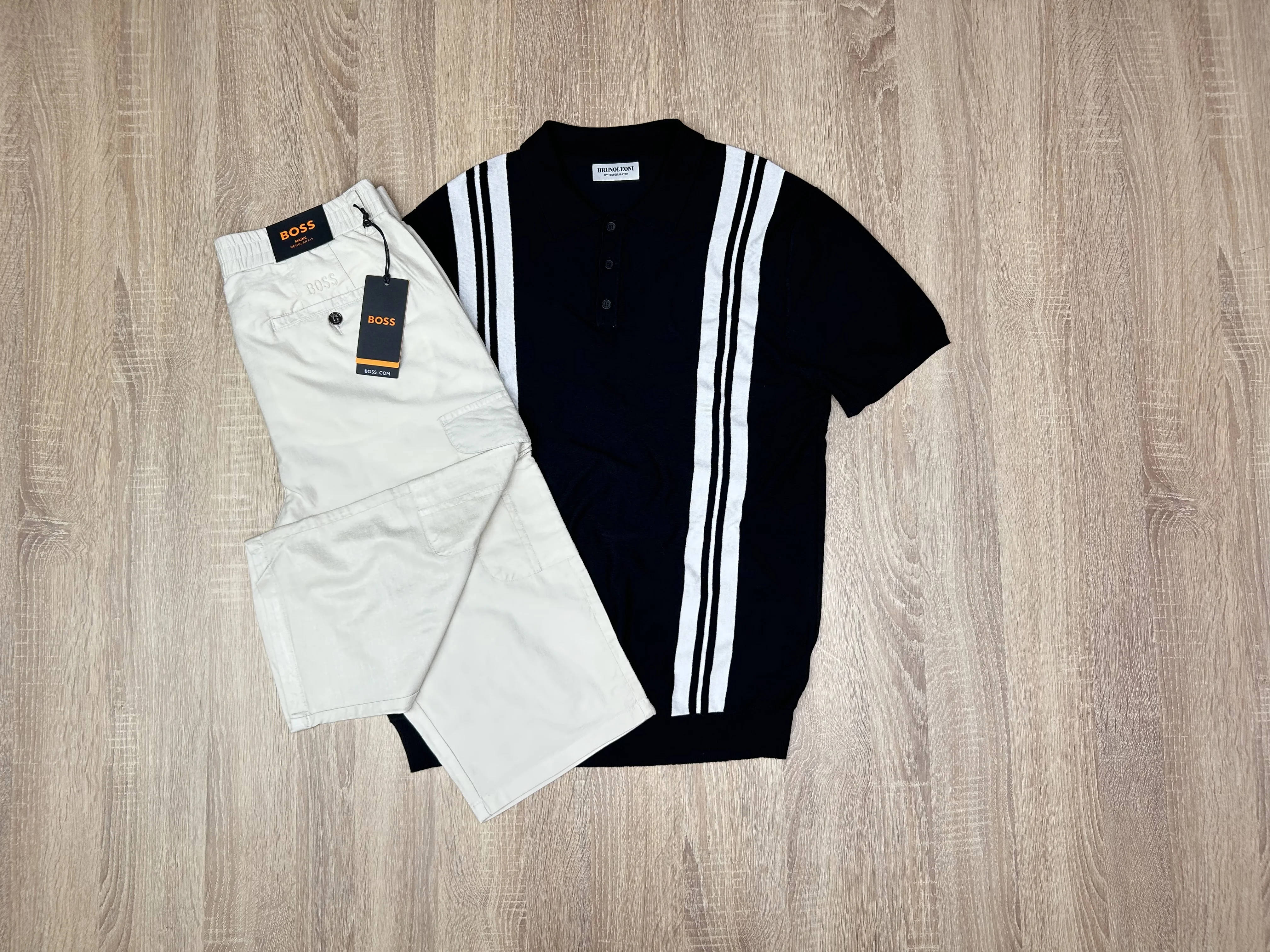 ENSEMBLE POLO NOIR-PANTACOURT