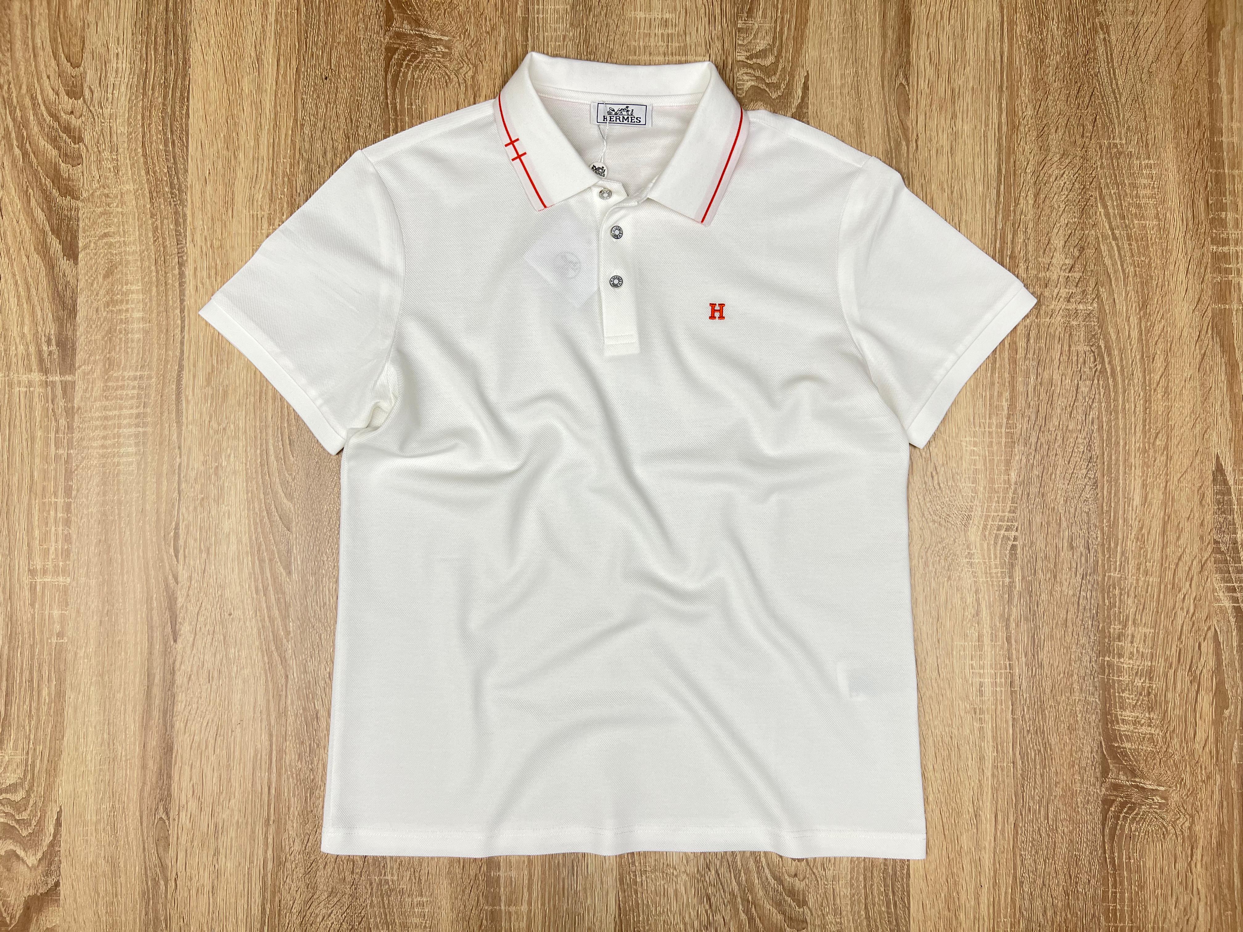 POLO HERMES BLANC