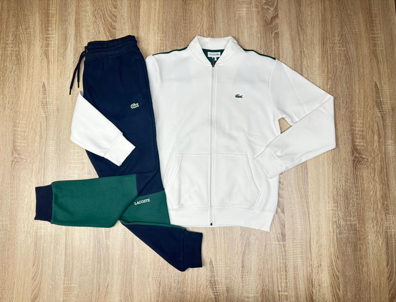 SURVETTE LACOSTE DENILLM BLANC/MARINE