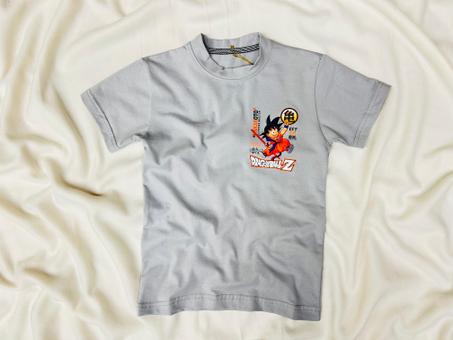 T-SHIRT DRAGONBALL GRIS