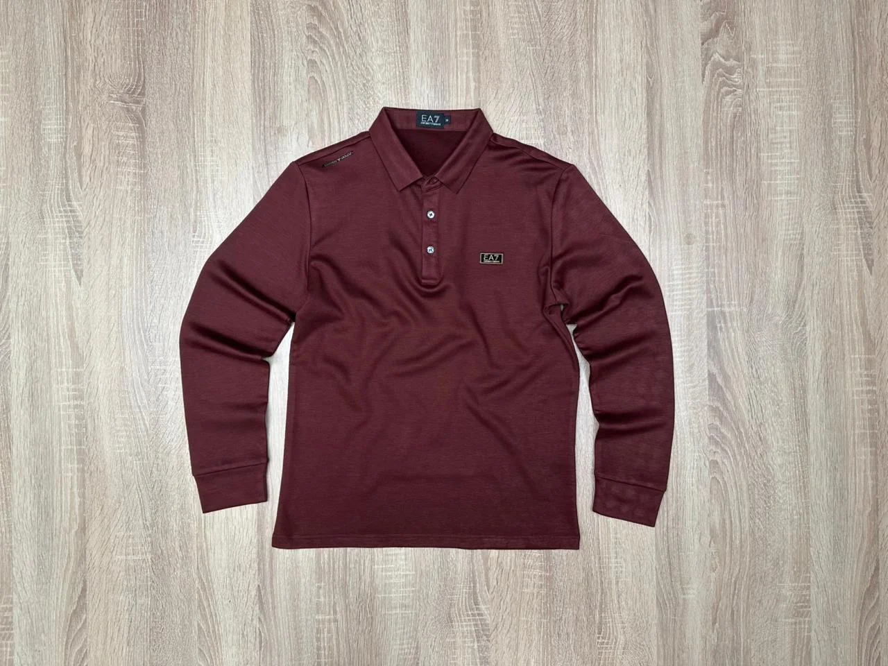 POLO EMPORIO ARMANI EA7 BORDEAU