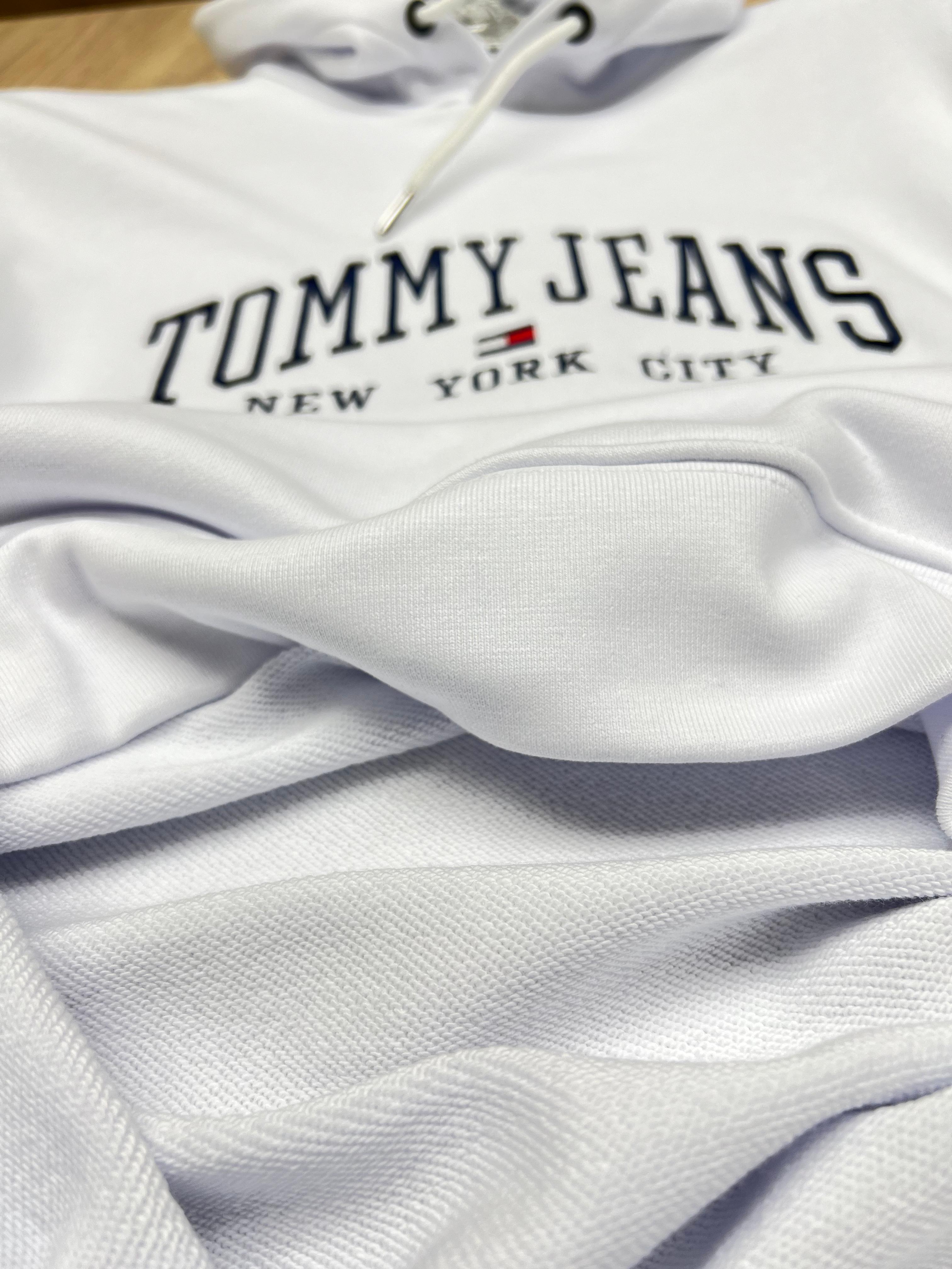 SWEET AVEC CAPUCHE TOMMY JEANS BLANC