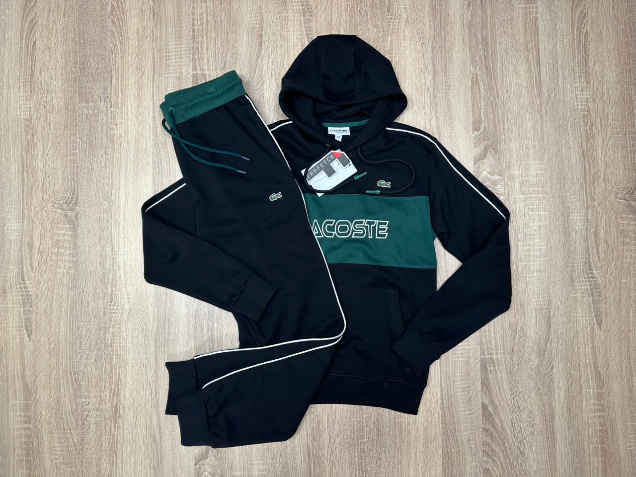 ENSEMBLE LACOSTE AVEC CAPUCH NOIR