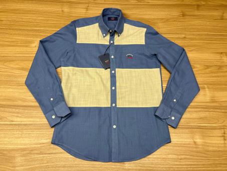 CHEMISE PAUL&SHAREK INDIEGO