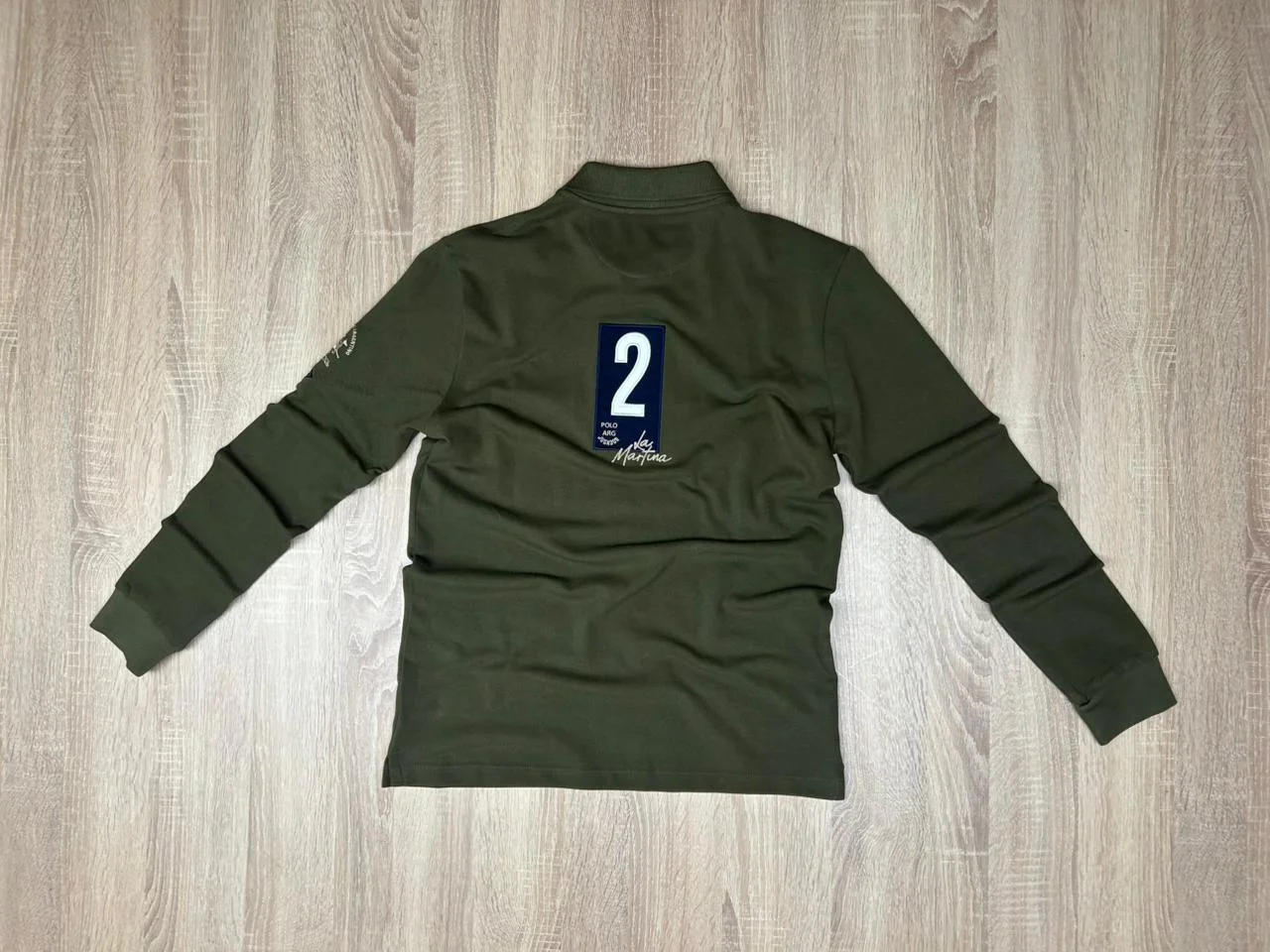 POLO LA MARTINA 2 OFFICIEL VERT MILITAIRE