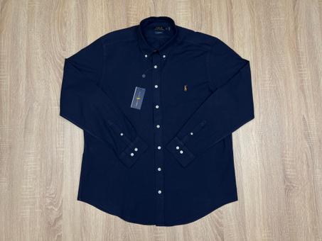 CHEMISE POLO  RALPH LAUREN BLEU MARINE