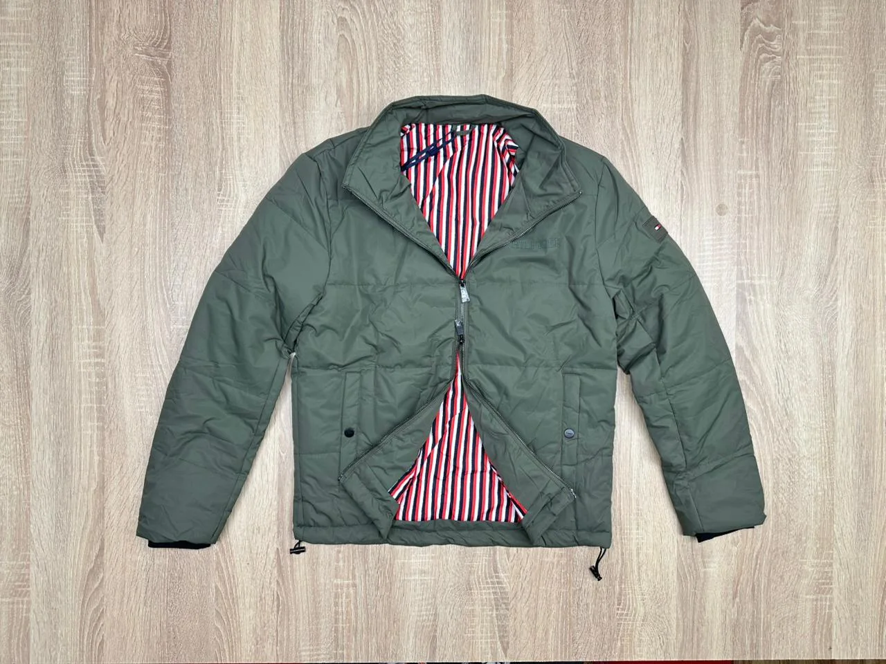 JACKET HILFIGER  VERT MILITAIRE