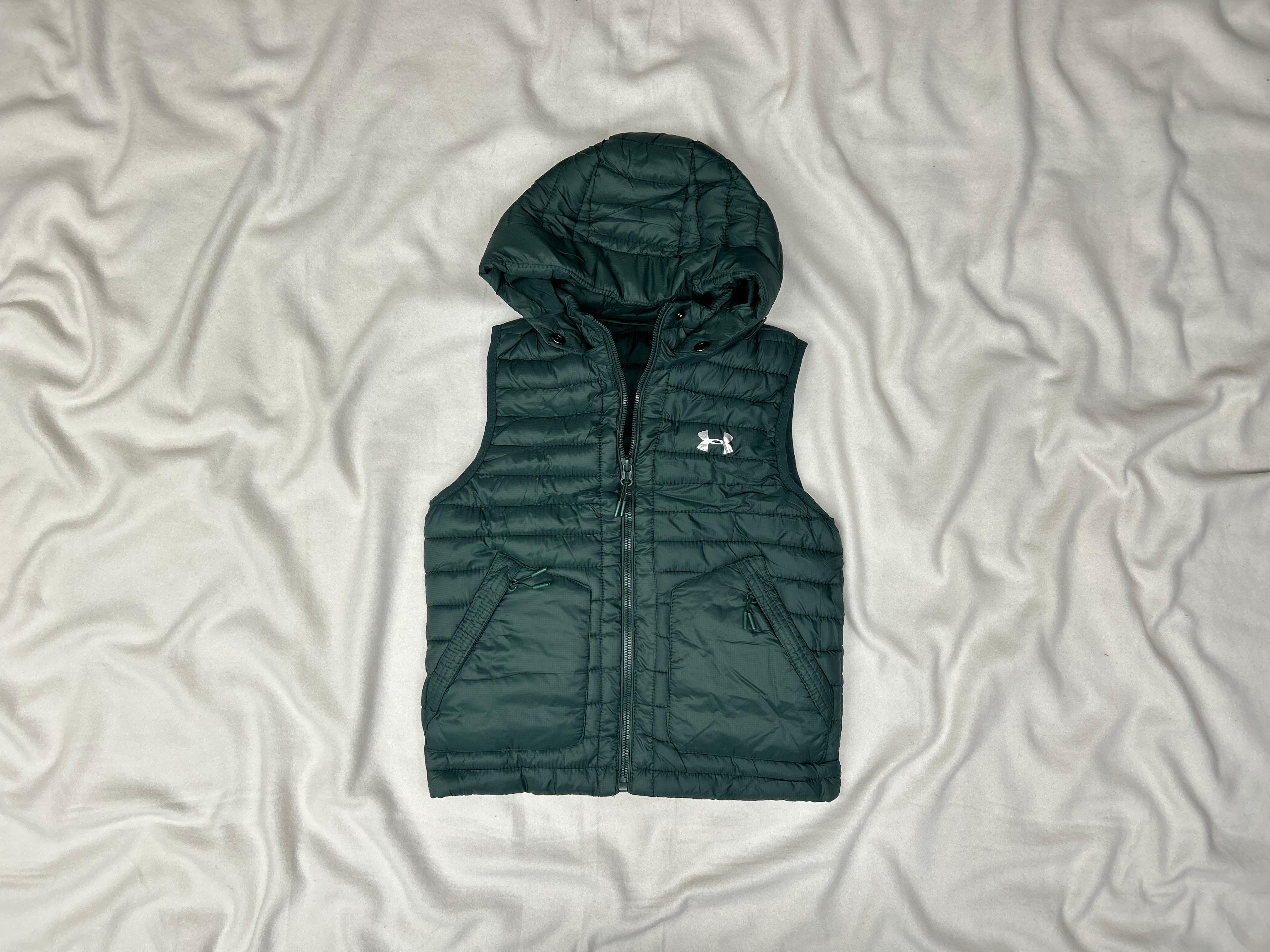 GILLET ENFANT UNDER ARMOUR AVEC POCHE VERT