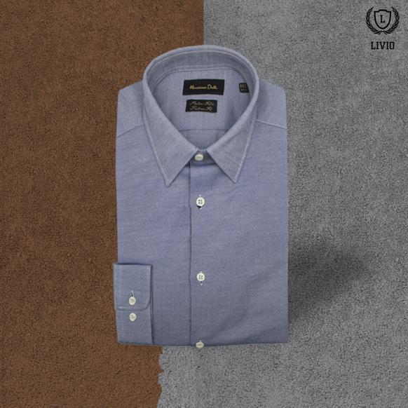 Chemise Massimo Dutti Mauve