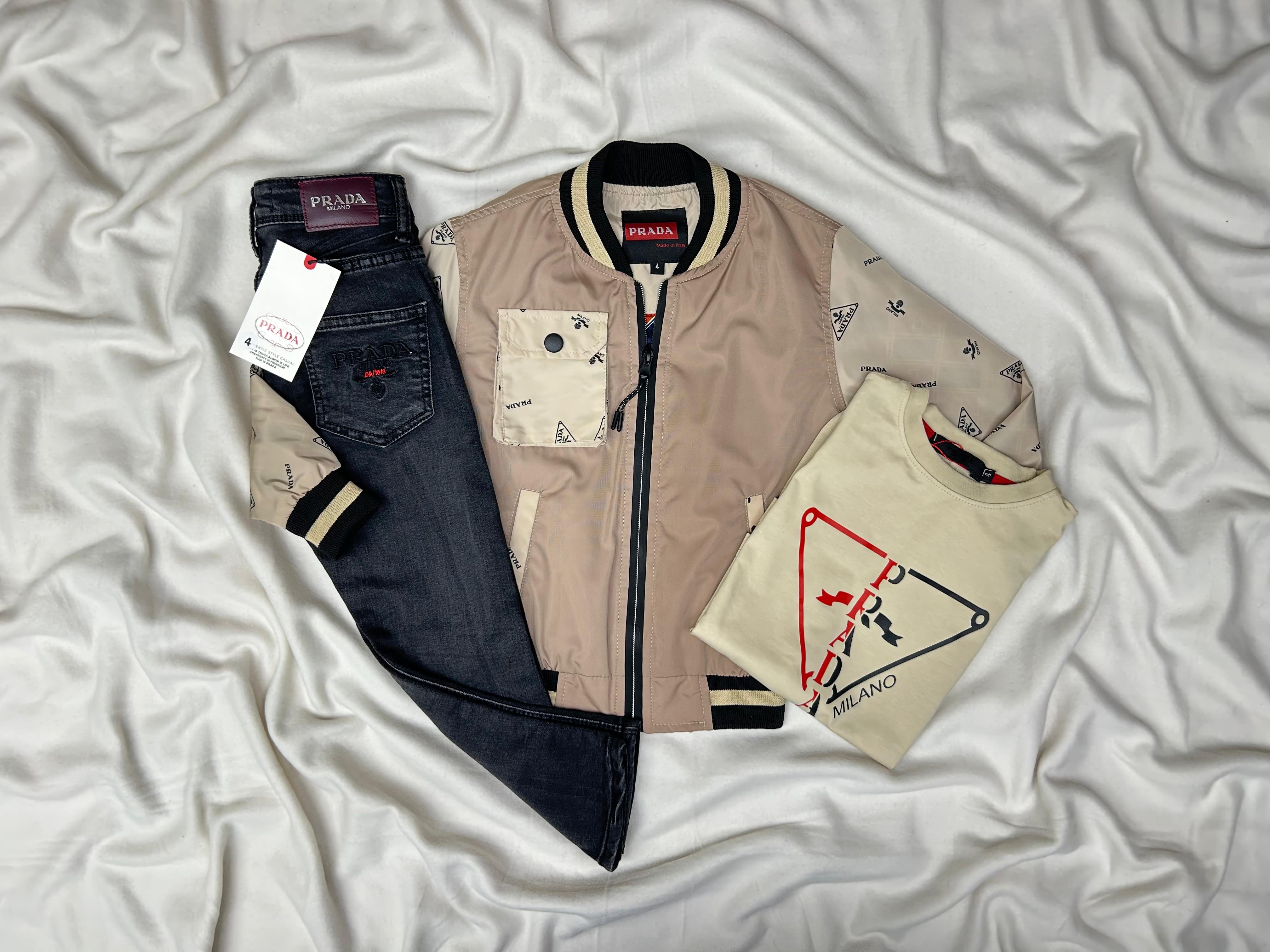 ENSEMBLE ENFANT PRADA BEIGE