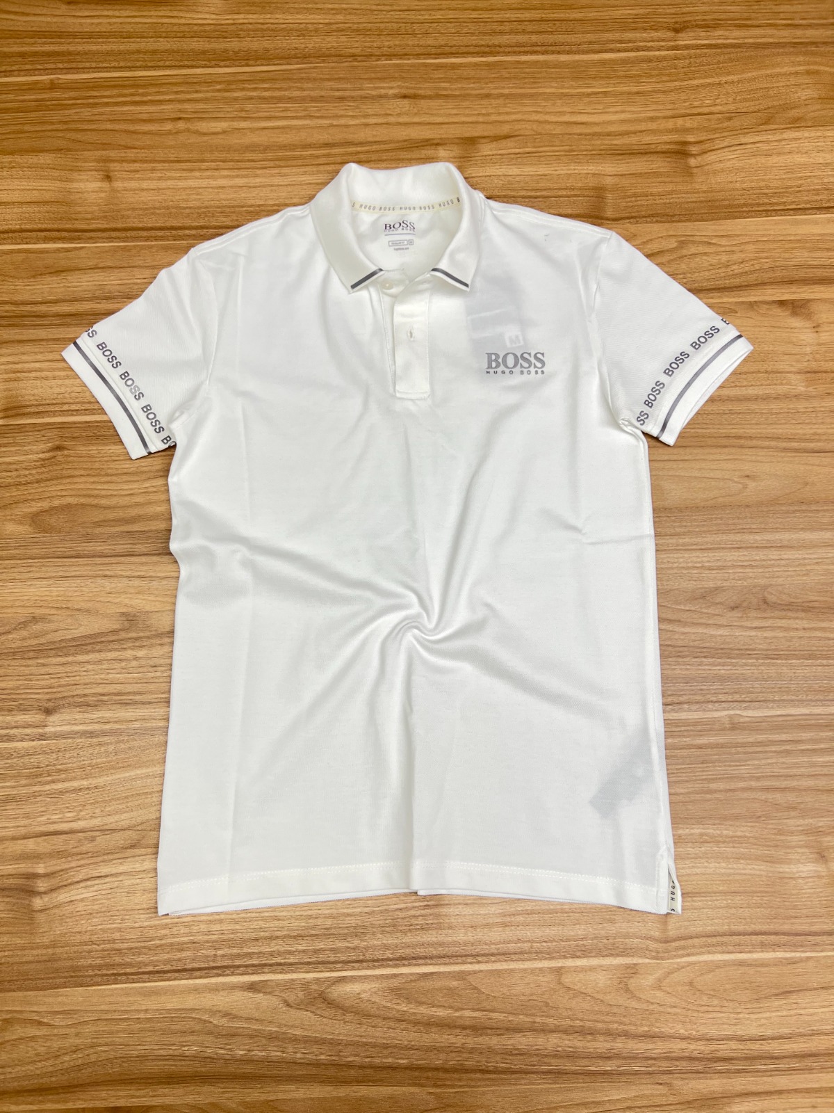 Polo Hugo Boss Blanc
