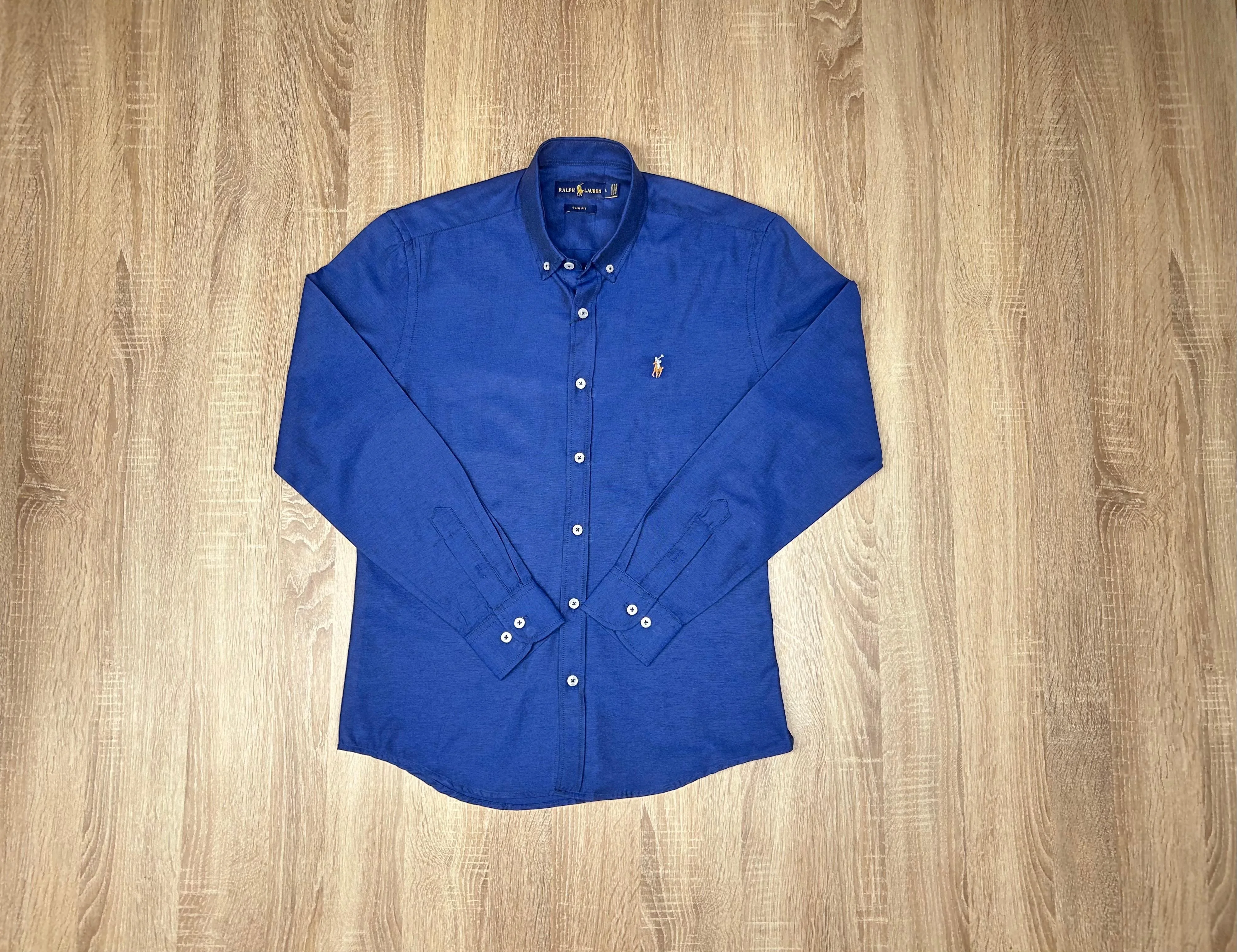 CHEMISE RALPH SIMPLE NV BLEU MARINE