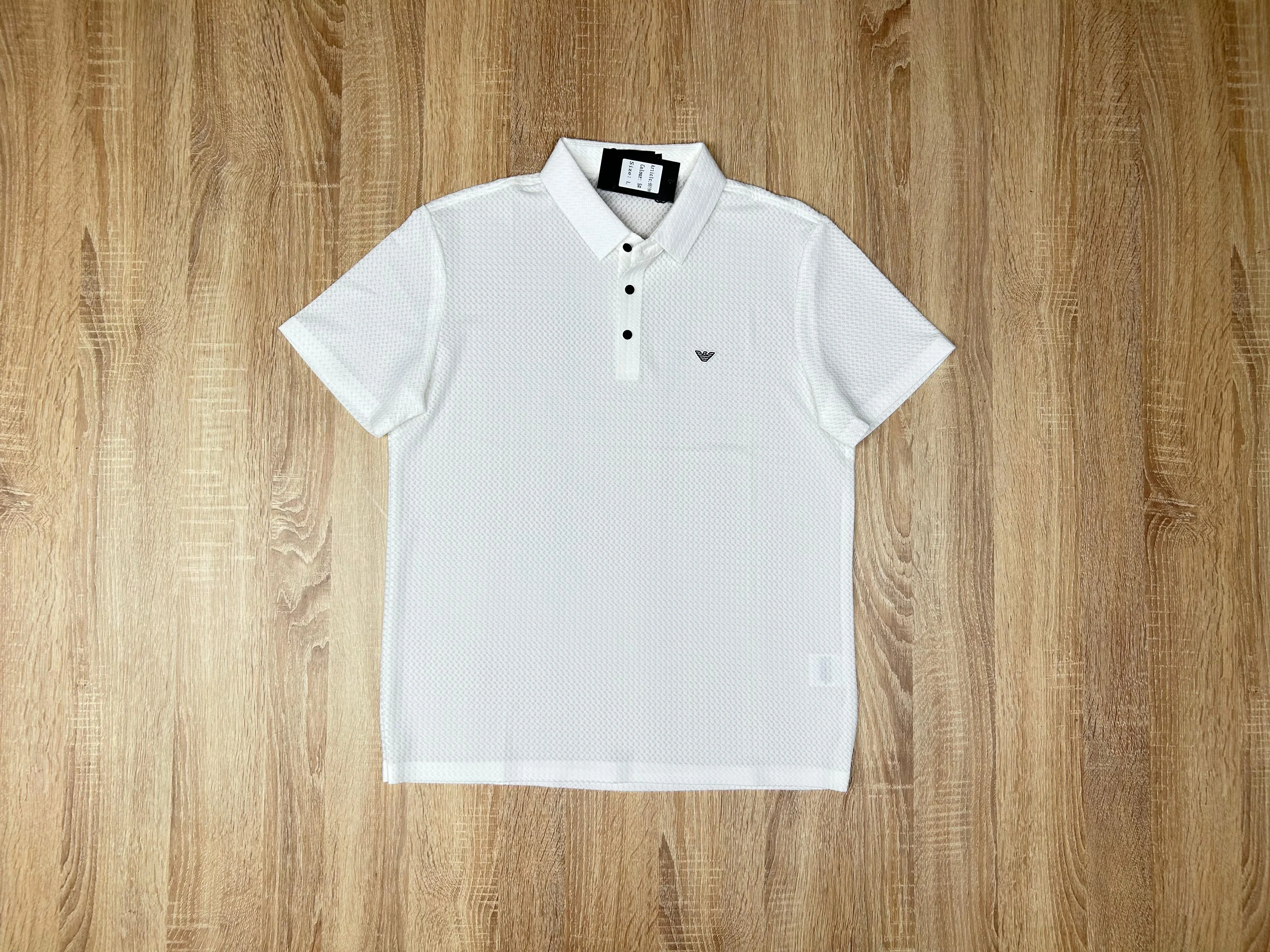 POLO EA26015 BLANC