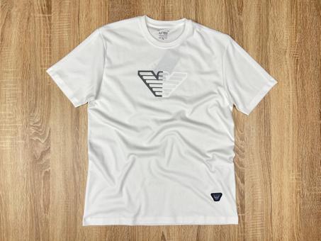TSHIRT ARMANI A/J BLANC