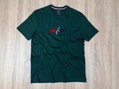 T-SHIRT HILFIGER VERT