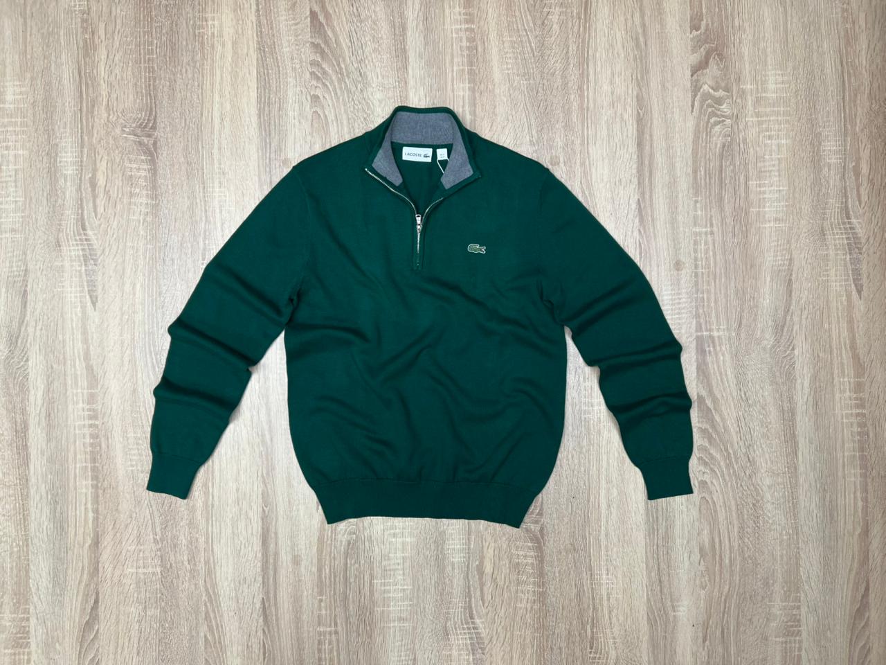 PULL LACOSTE AVEC ZIPE