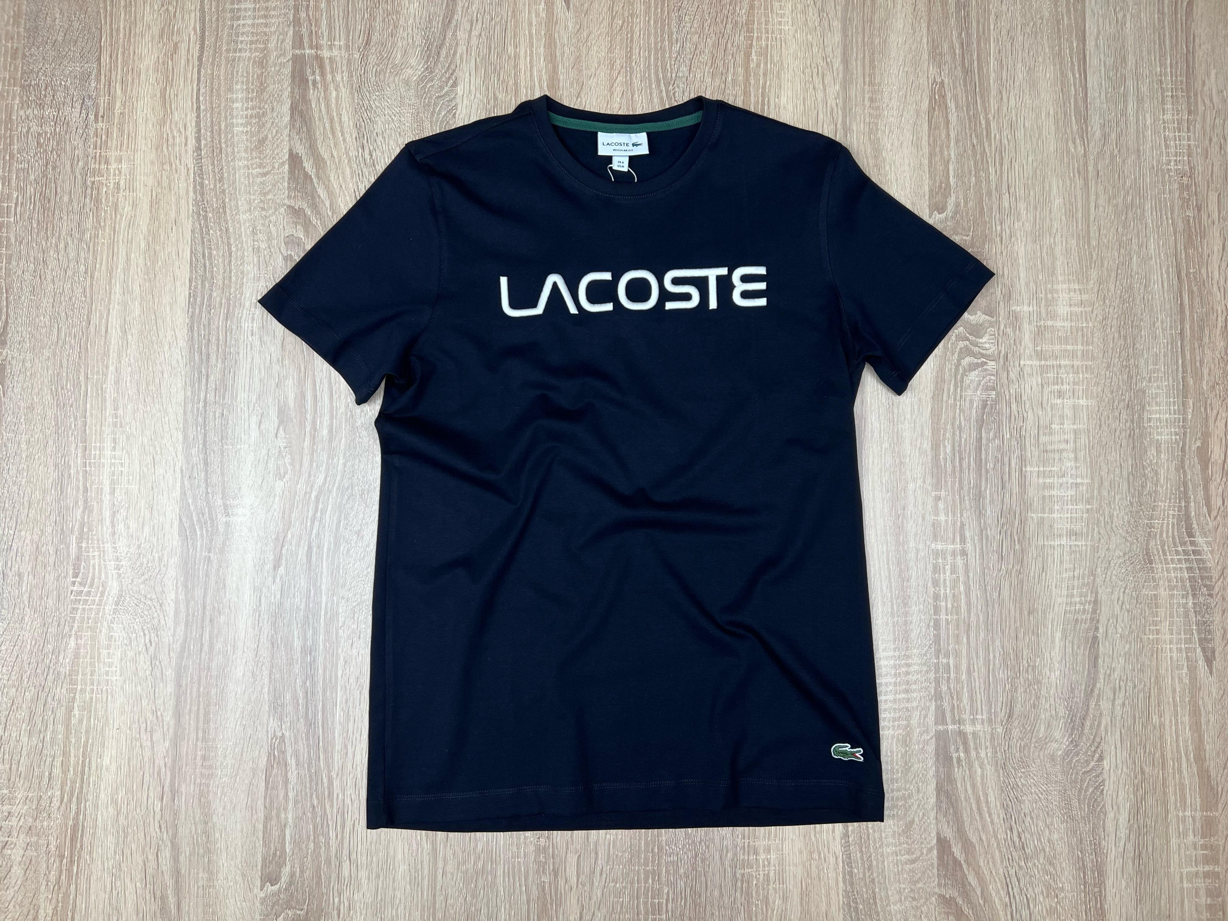 T-SHIRT LACOSTE NOIR