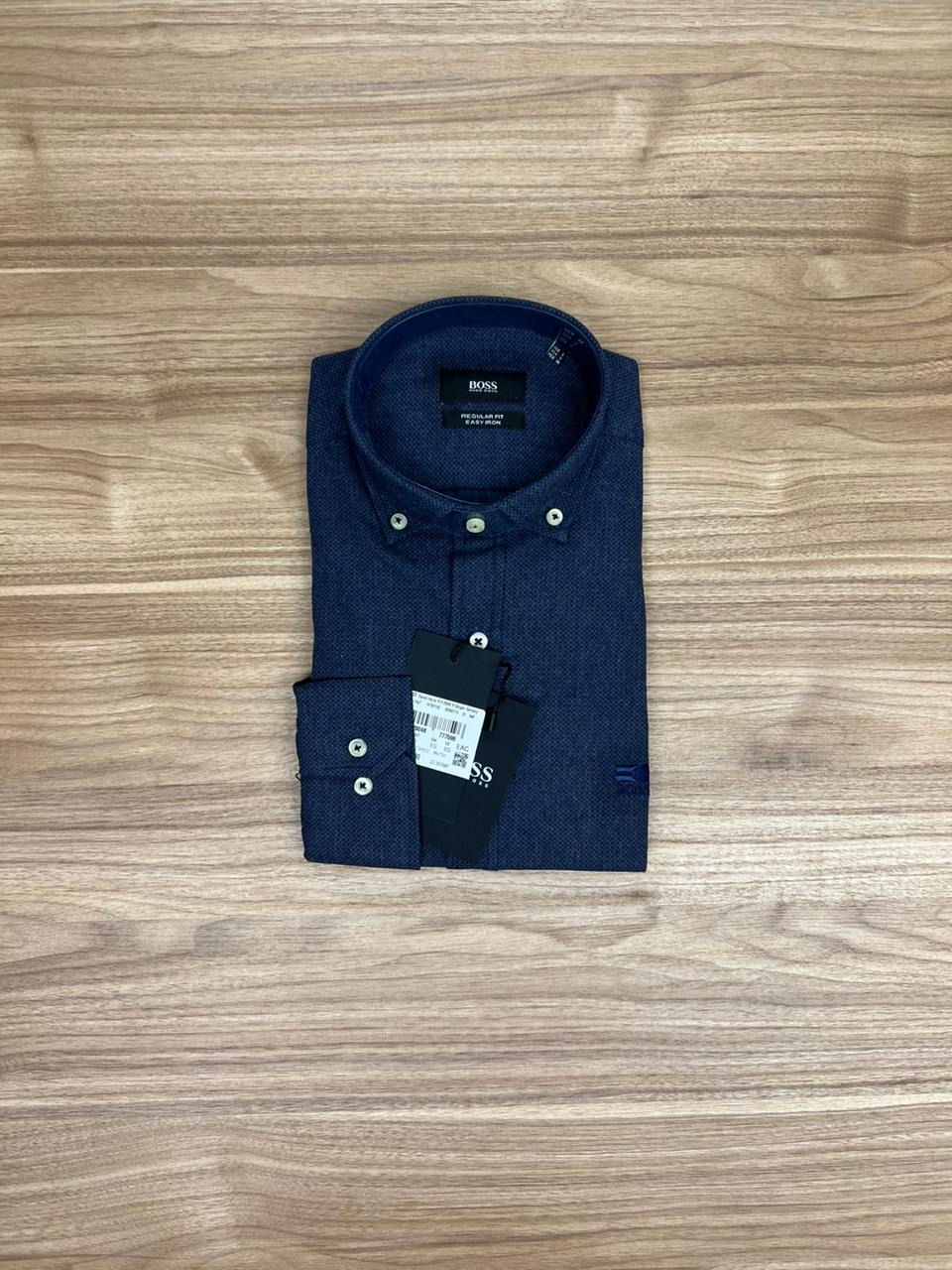 Chemise Hugo Boss Bleu Marine