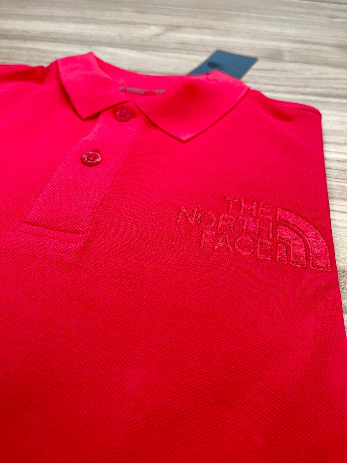 Polo The North Face Rouge