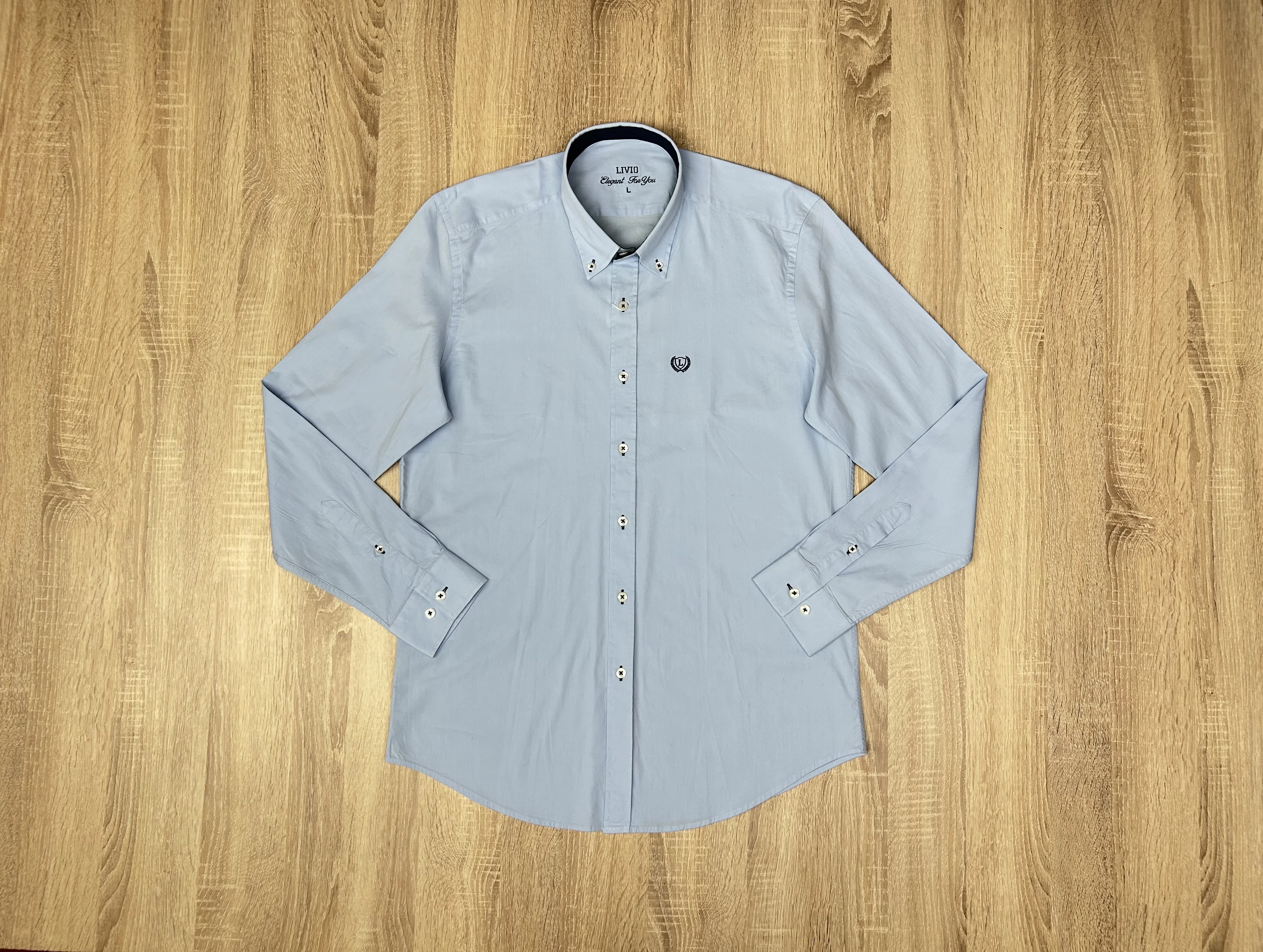 CHEMISE LIVIO BLEU CIEL