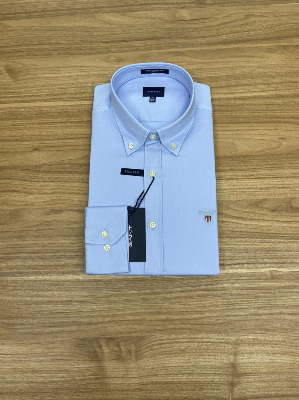 Chemise Simple Gant Bleu ciel
