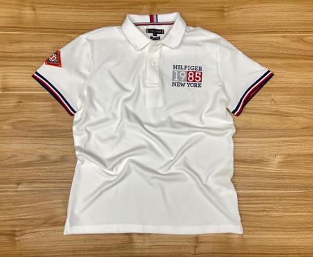 POLO TOMMY HILFIGER 1985 NV BLANC