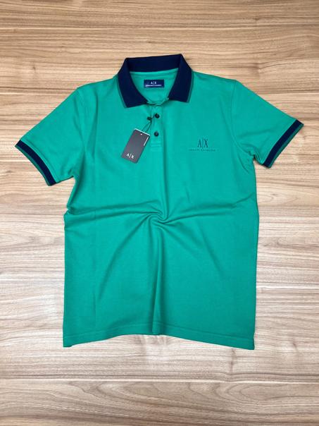 Polo Armani A/X Vert