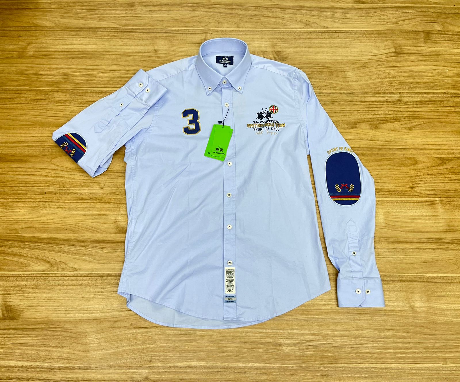 Chemise La Martina NV Bleu Ciel