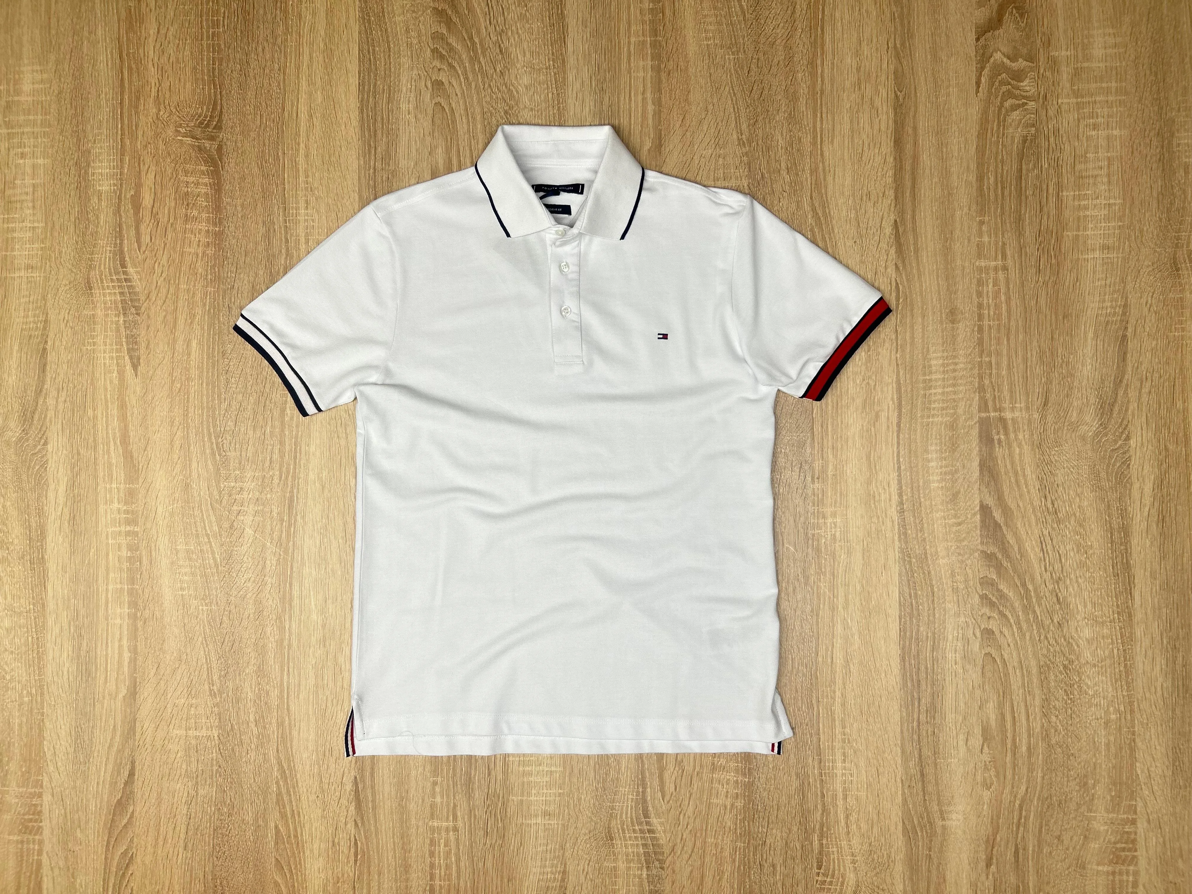 POLO TOMMY HILFIGER NV BLANC