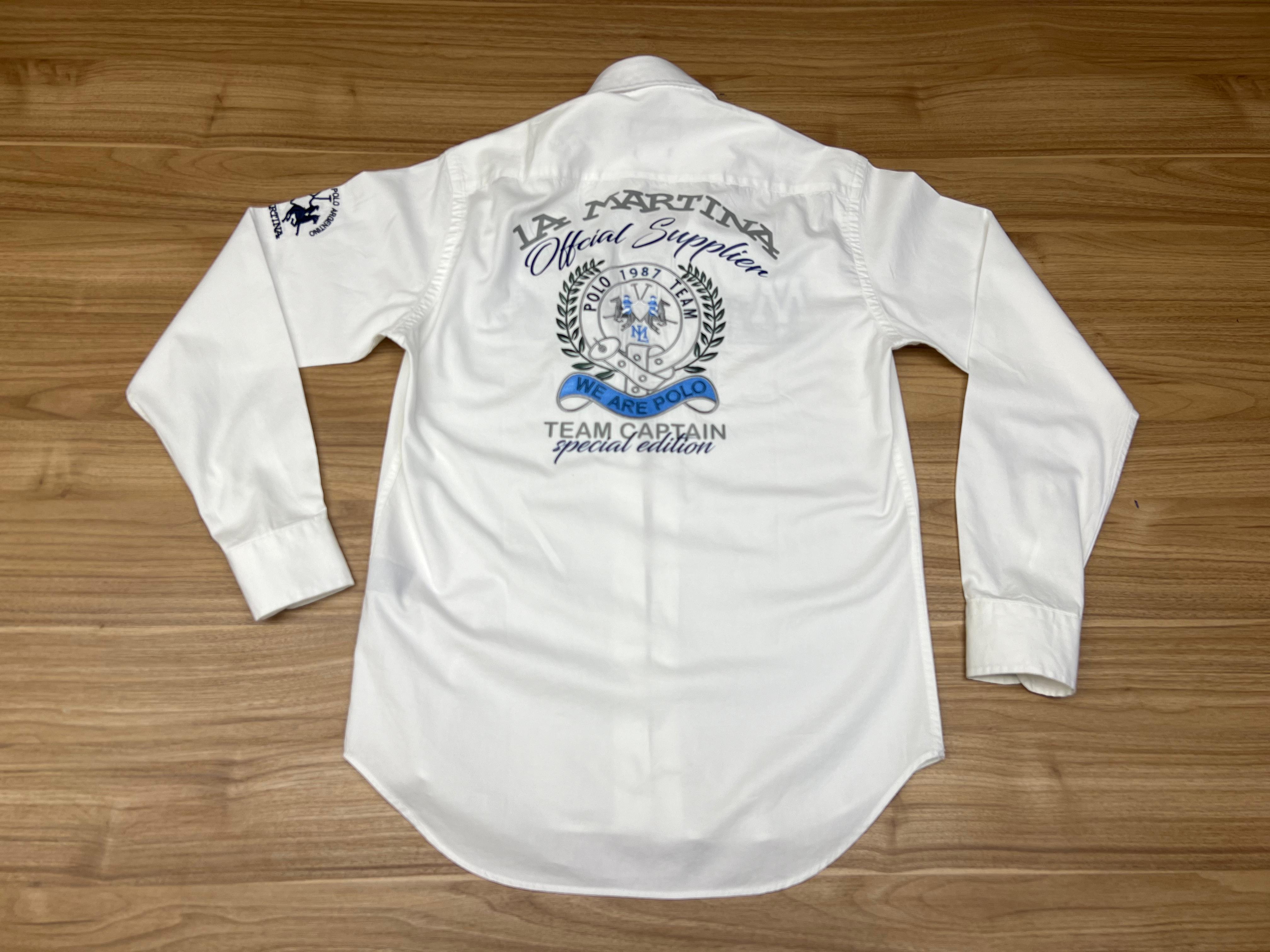 CHEMISE LA MARTINA 1987 BLANC
