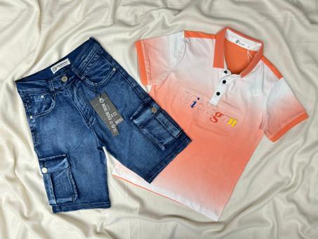 ENSEMBLE ENFANT MICHIGAN SAUMON