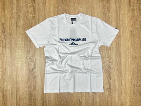 T-SHIRT EMPORIO ARMANI MILANO BLANC
